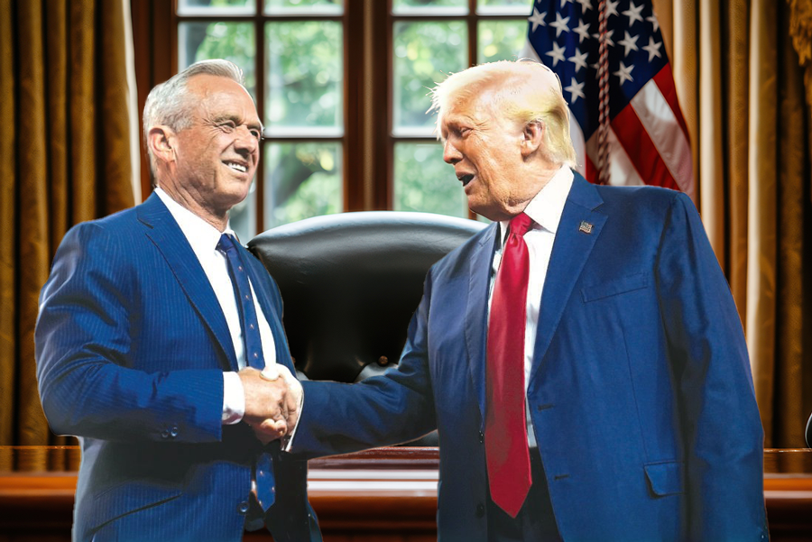 Donald Trump and Robert F. Kennedy Jr